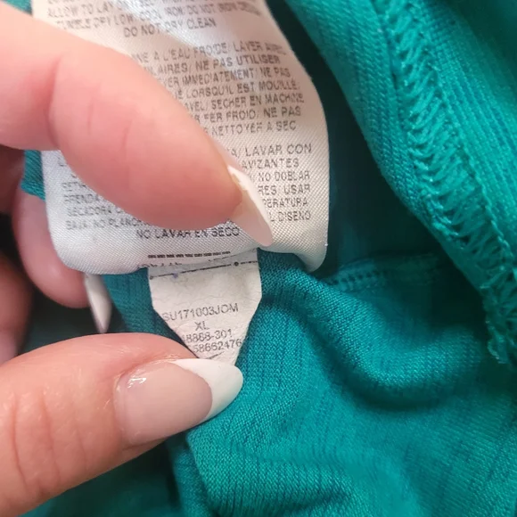 Nike Men's Dri Fit XL Short Sleeve Tee Teal - Picture 10 of 11